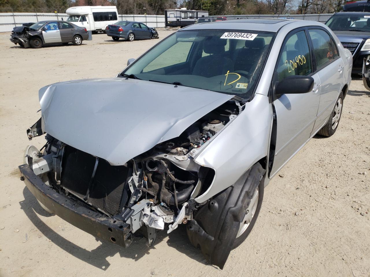 Photo 2 from auction – 2007 TOYOTA COROLLA CE with VIN 2T1BR32E87C852735