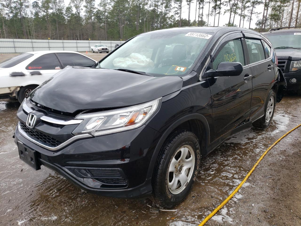 Photo 2 from auction – 2016 HONDA CR-V LX with VIN 5J6RM4H30GL005039