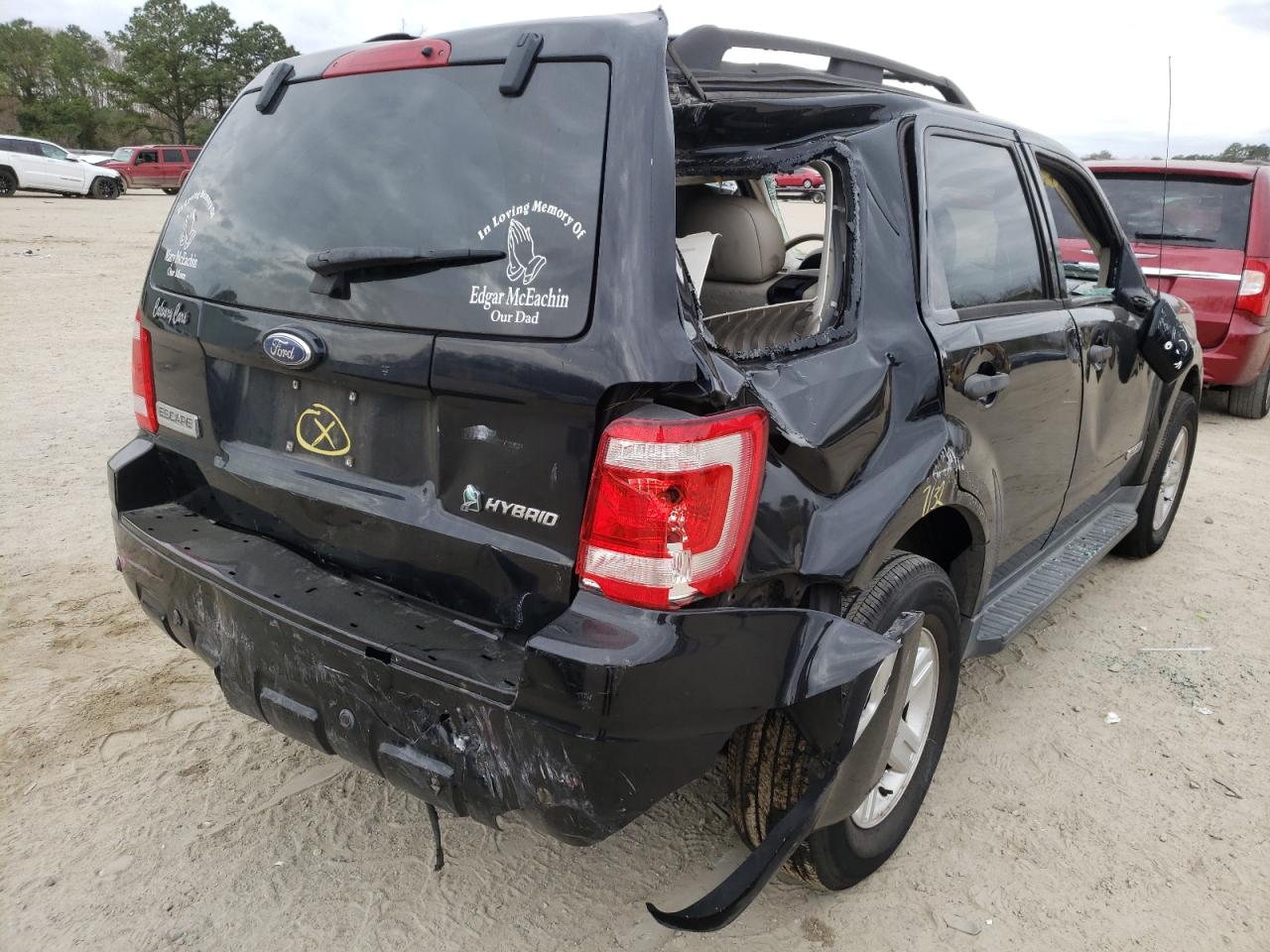 Photo 4 from auction – 2008 FORD ESCAPE HEV with VIN 1FMCU59H18KA59836