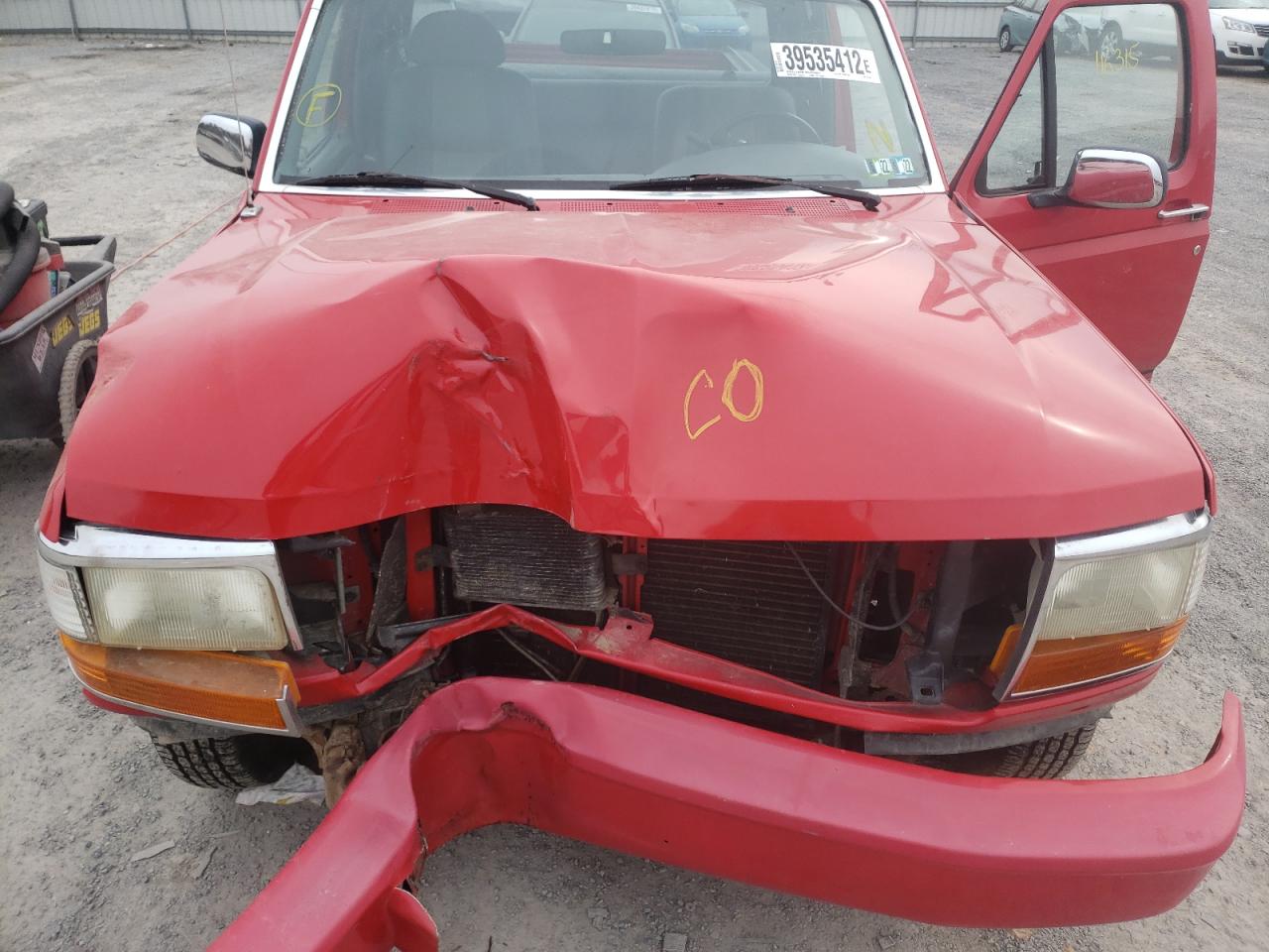 Photo 7 from auction – 1996 FORD F150 with VIN 1FTEX15N3TKA01096