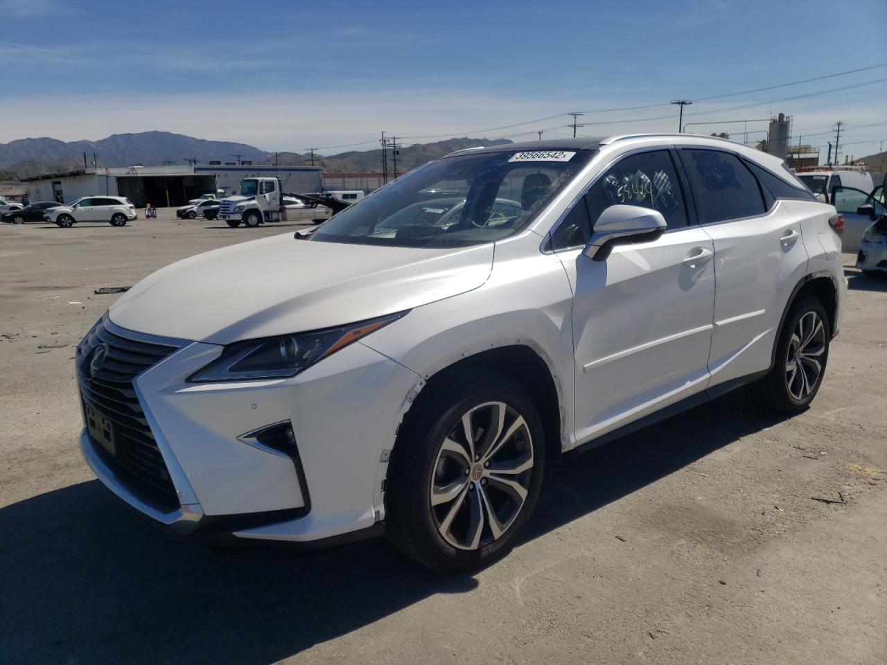 Photo 2 from auction – 2017 LEXUS RX 350 BAS with VIN 2T2ZZMCA6HC092933