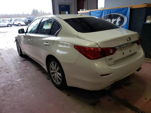 Photo 3 from auction – 2014 INFINITI Q50 BASE with VIN JN1BV7AR1EM683782