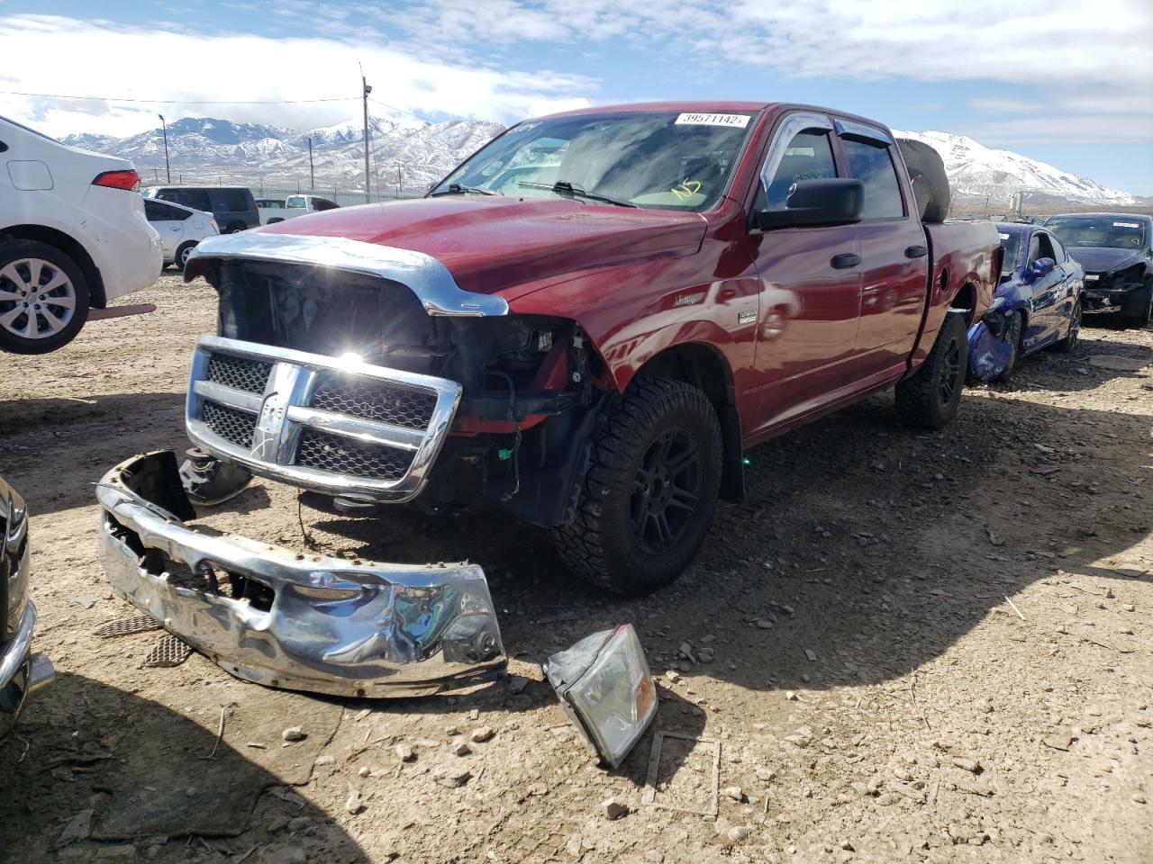 Фото 2 с аукциона – 2011 DODGE RAM 1500 с VIN 1D7RV1CT9BS648082
