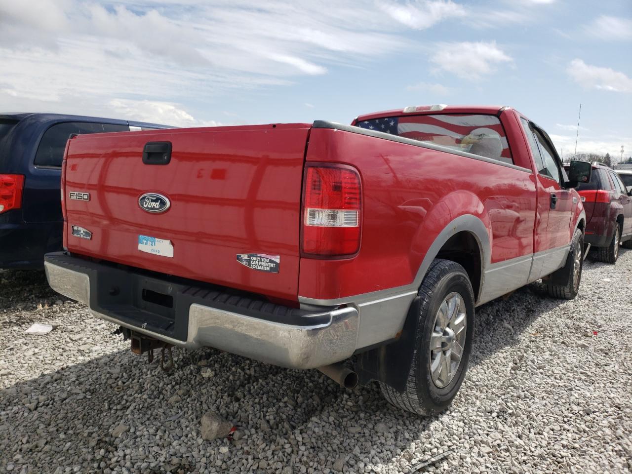 Photo 4 from auction – 2004 FORD F150 with VIN 1FTRF12W04NB78769
