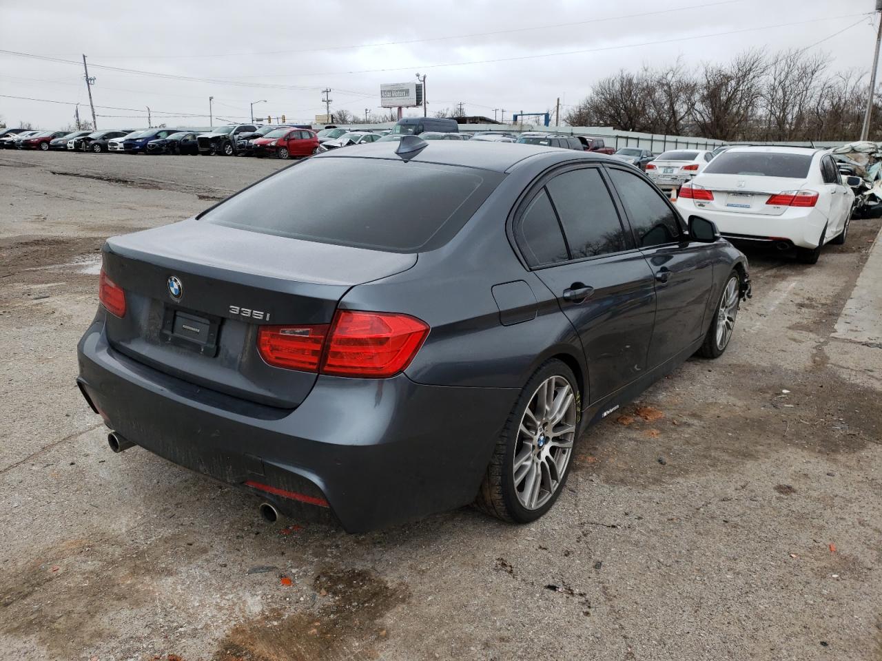 Photo 4 from auction – 2014 BMW 335 I with VIN WBA3A9G50ENS65153