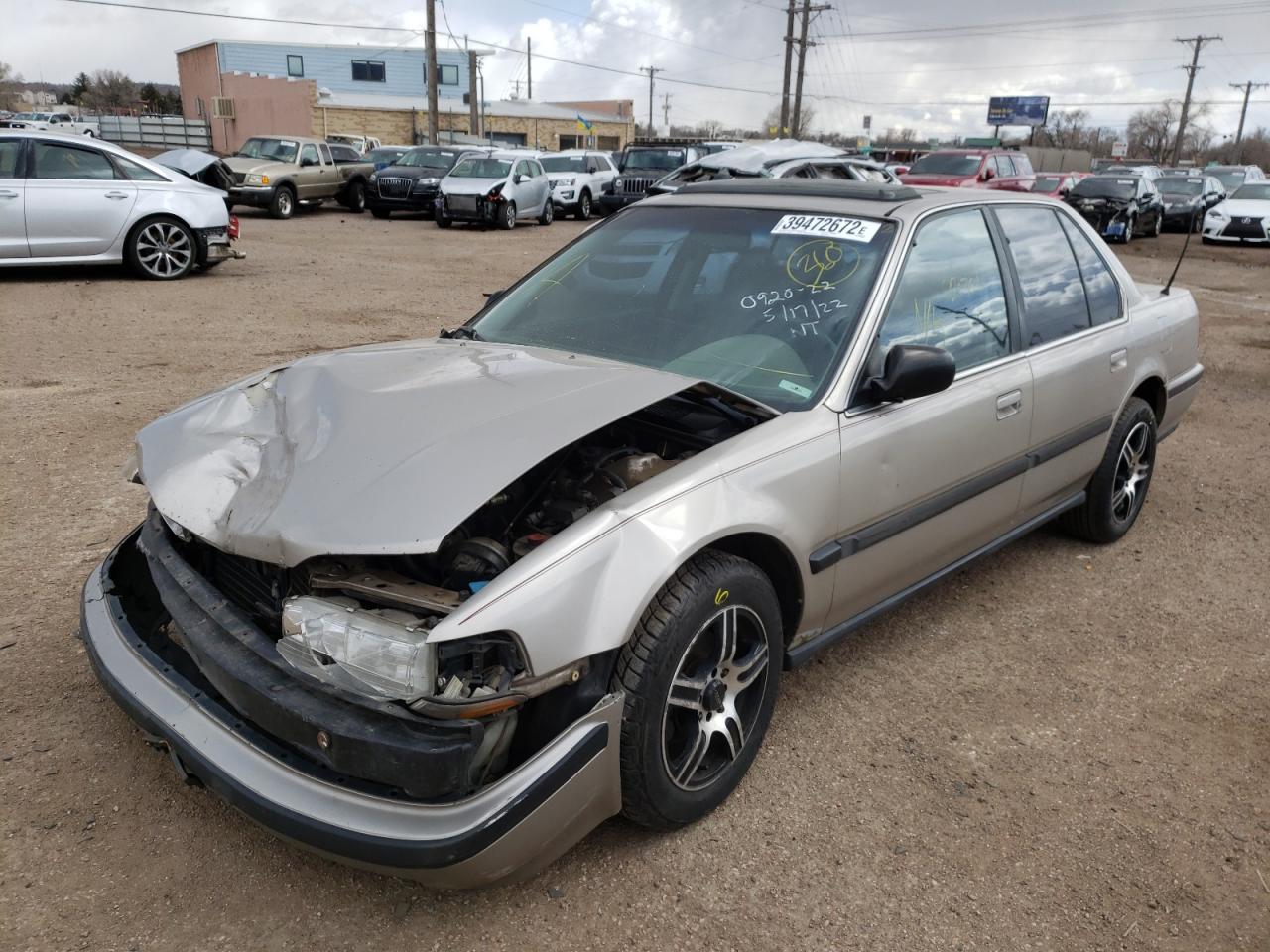 Photo 2 from auction – 1990 HONDA ACCORD EX with VIN JHMCB766XLC037151