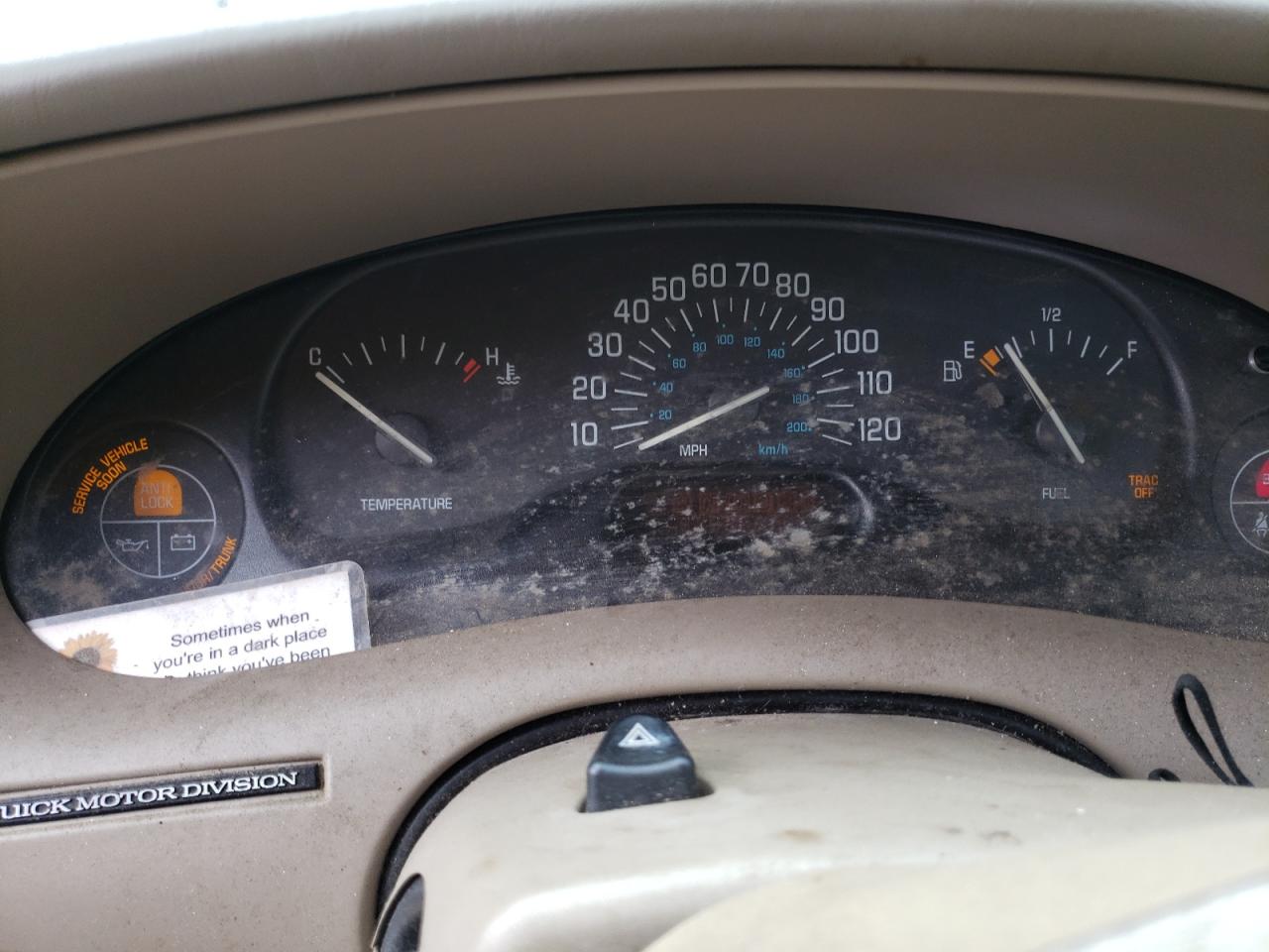 Photo 8 from auction – 1999 BUICK CENTURY CU with VIN 2G4WS52M2X1407037