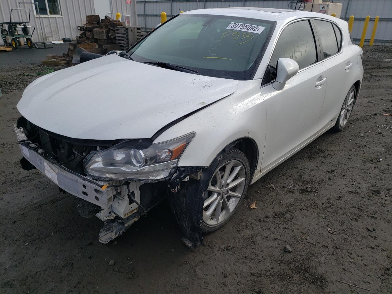 Photo 2 from auction – 2011 LEXUS CT 200 with VIN JTHKD5BH3B2037482
