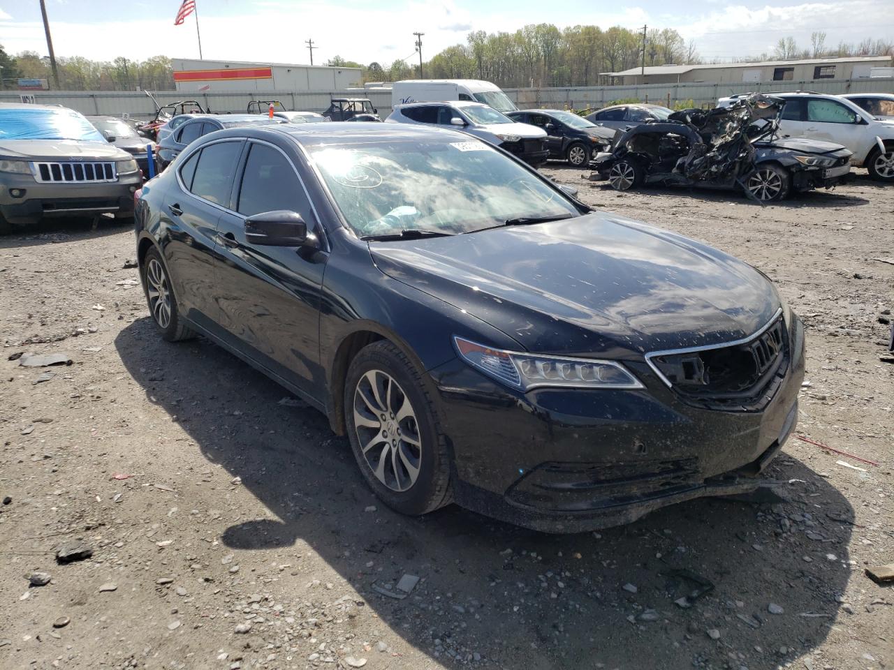 ACURA TLX 2016 with VIN 19UUB1F36GA004434 - Photo from auction