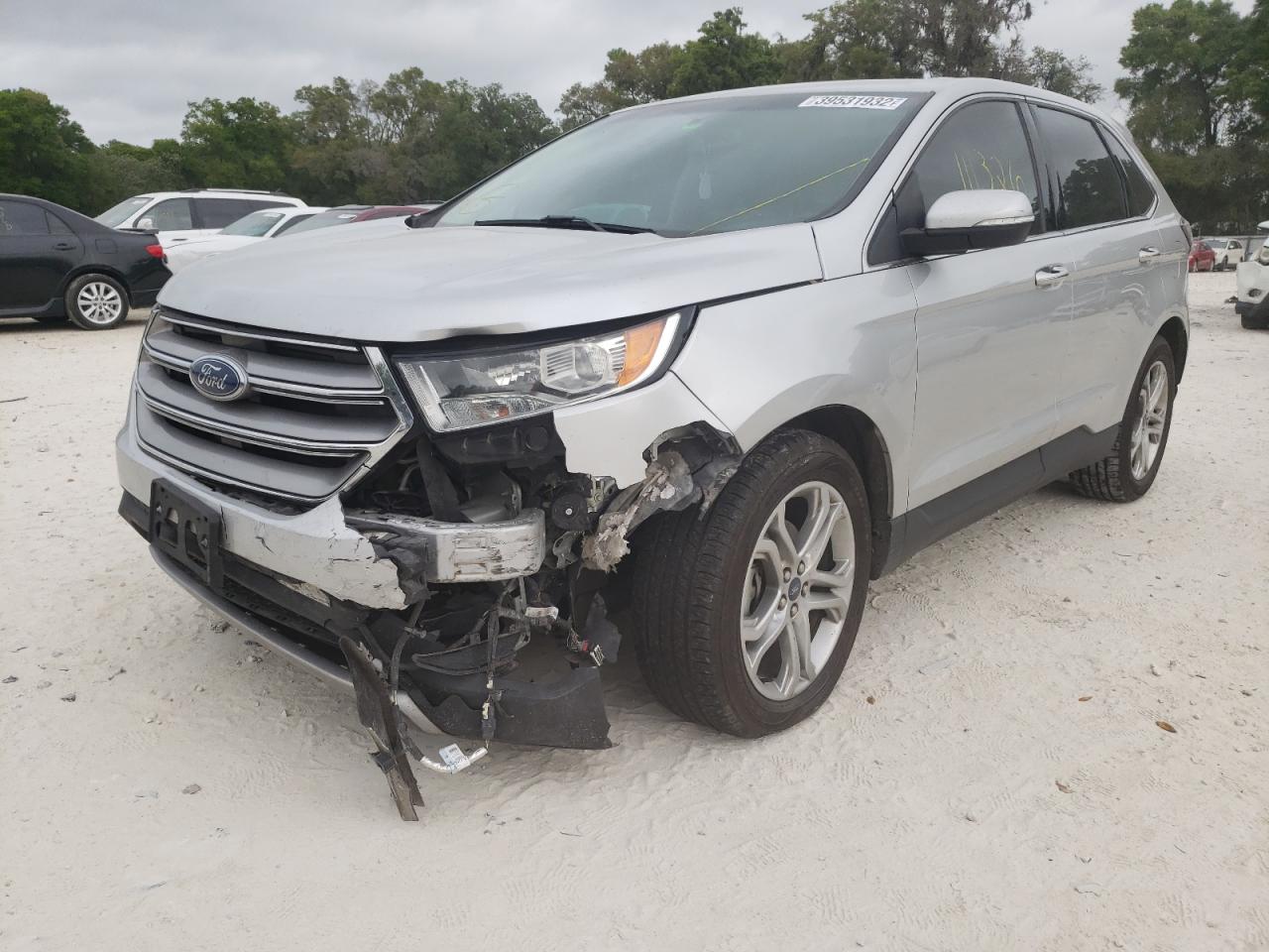 Photo 2 from auction – 2017 FORD EDGE TITAN with VIN 2FMPK3K98HBB97754