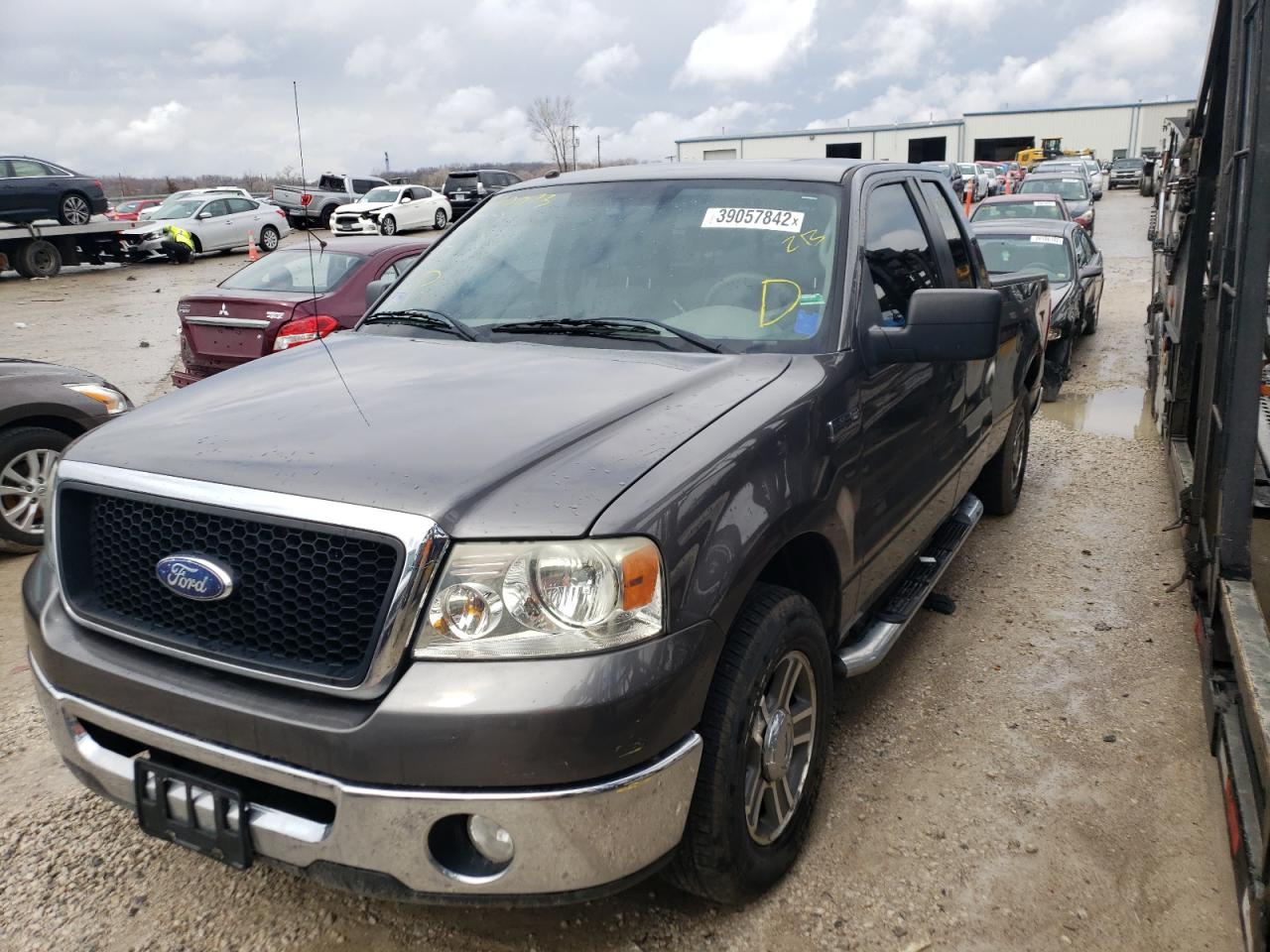 Photo 2 from auction – 2007 FORD F150 with VIN 1FTPX12V97FB90073