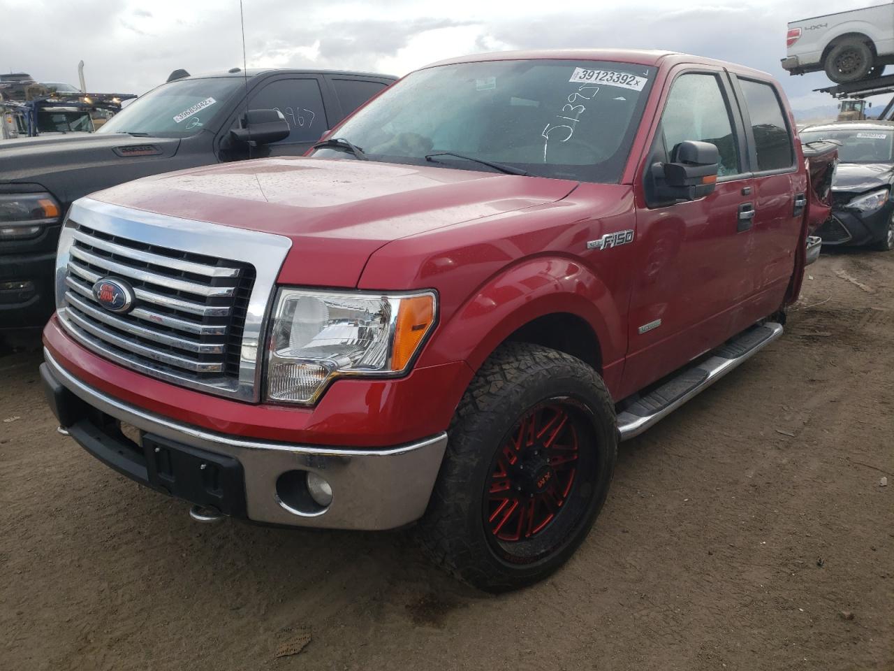 Photo 2 from auction – 2012 FORD F150 SUPER with VIN 1FTFW1ET4CFA54680