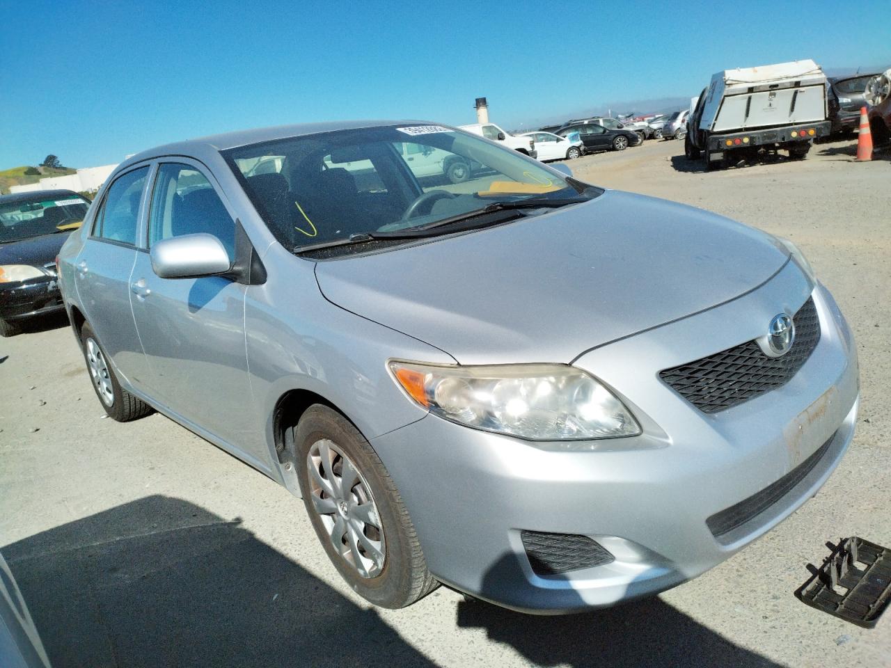 TOYOTA COROLLA VE 2010 with VIN 2T1BU4EE7AC277230 - Photo from auction