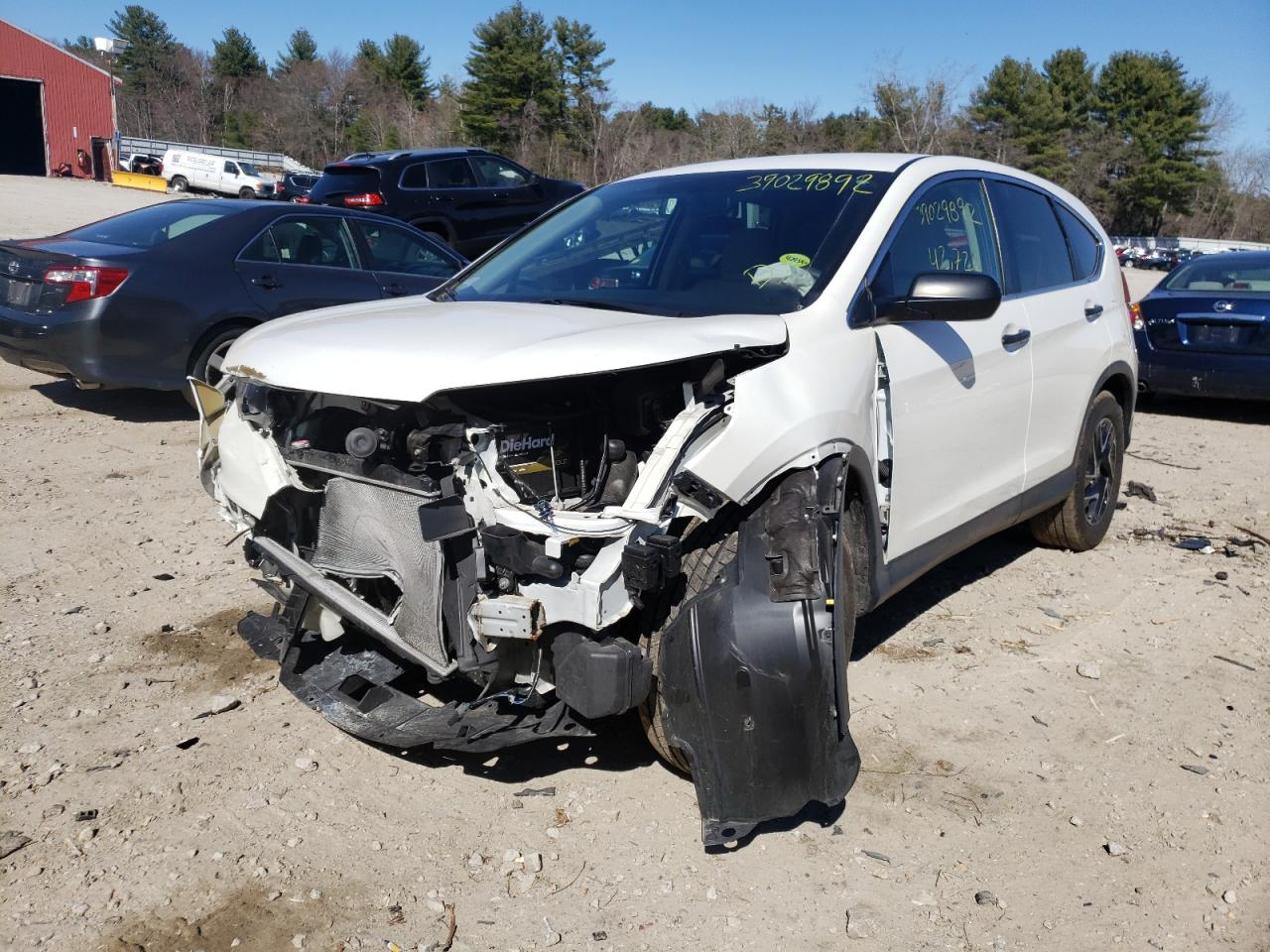 Photo 2 from auction – 2016 HONDA CR-V SE with VIN 5J6RM4H42GL097201