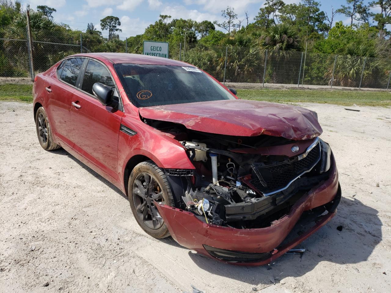 Photo 9 from auction – 2013 KIA OPTIMA EX with VIN 5XXGN4A74DG221317