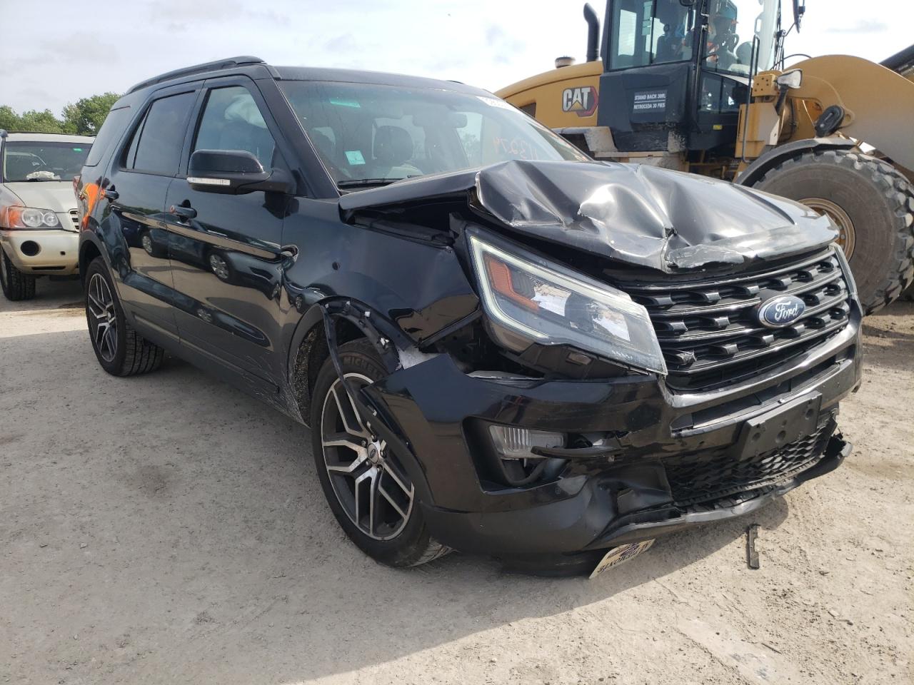 FORD EXPLORER S 2016 with VIN 1FM5K8GT2GGC83187 - Photo from auction