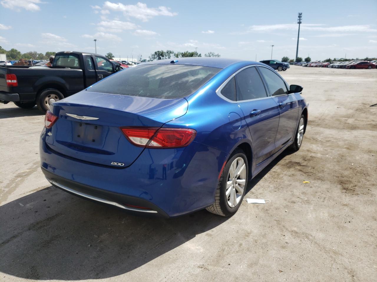 Photo 4 from auction – 2015 CHRYSLER 200 LIMITE with VIN 1C3CCCAB0FN524495