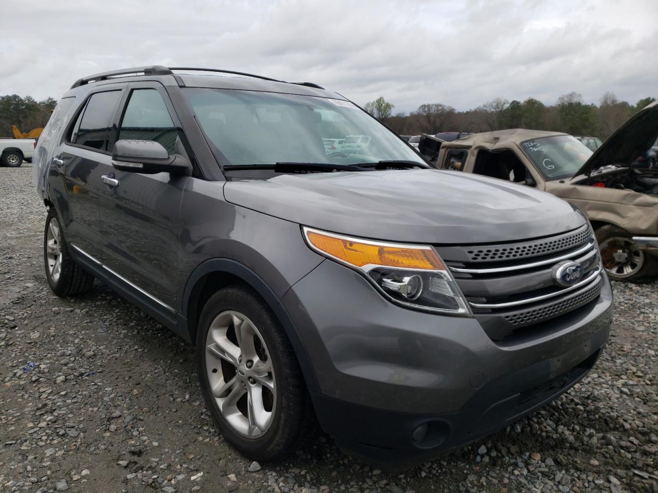 FORD EXPLORER L 2014 with VIN 1FM5K7F86EGC32408 - Photo from auction