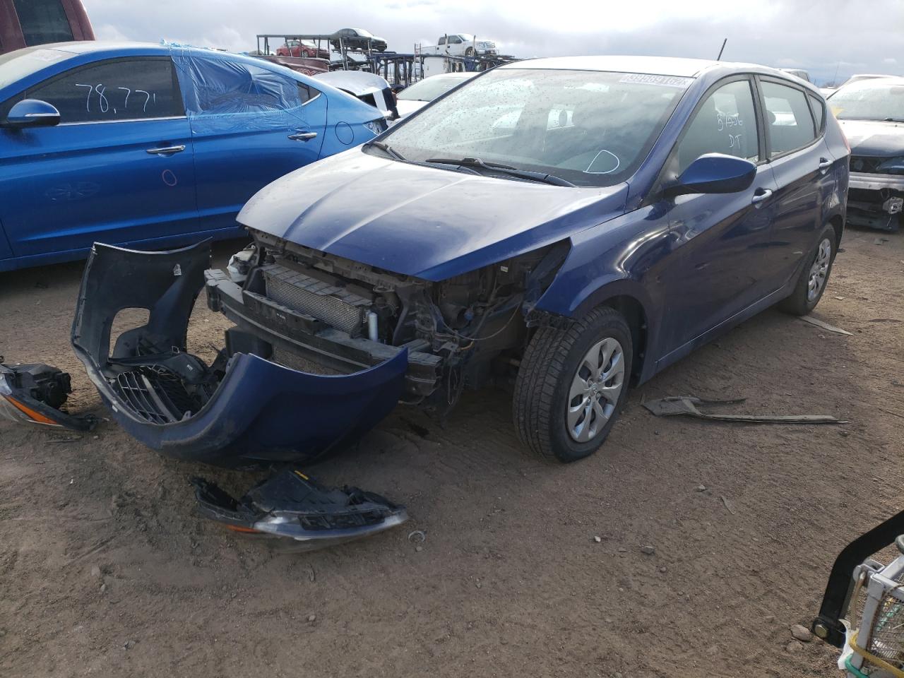 Photo 2 from auction – 2016 HYUNDAI ACCENT SE with VIN KMHCT5AE0GU287429
