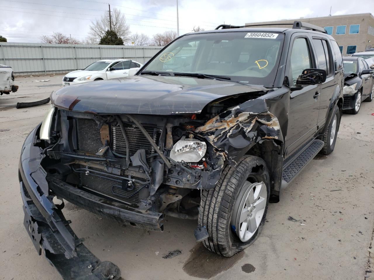 Photo 2 from auction – 2008 NISSAN PATHFINDER with VIN 5N1AR18B58C603442