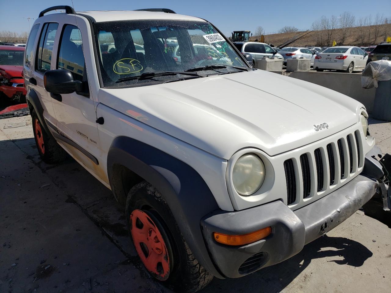 JEEP LIBERTY SP 2002 with VIN 1J4GL48K72W242992 - Photo from auction