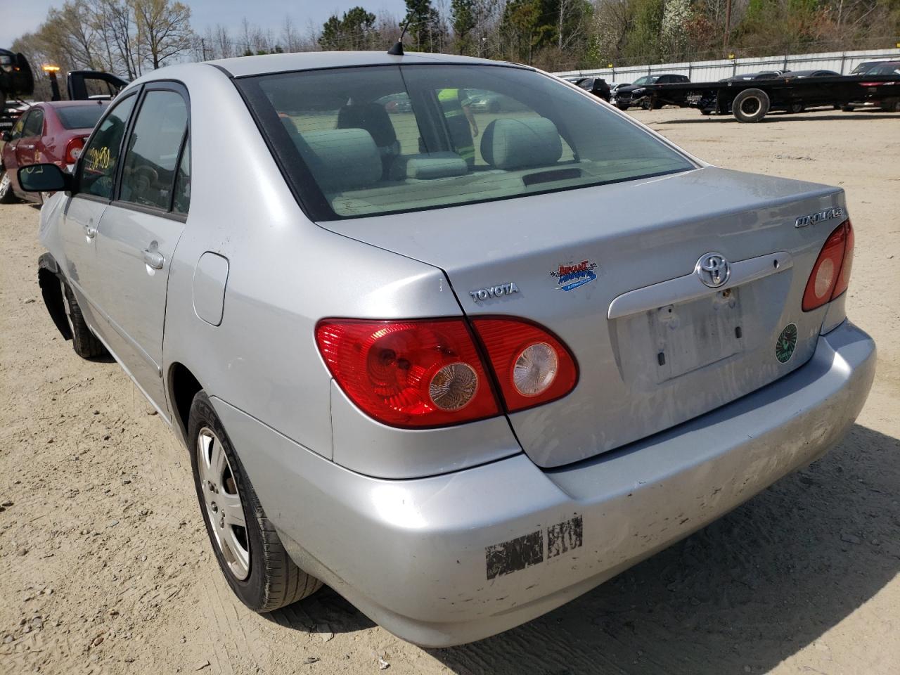 Photo 3 from auction – 2007 TOYOTA COROLLA CE with VIN 2T1BR32E87C852735