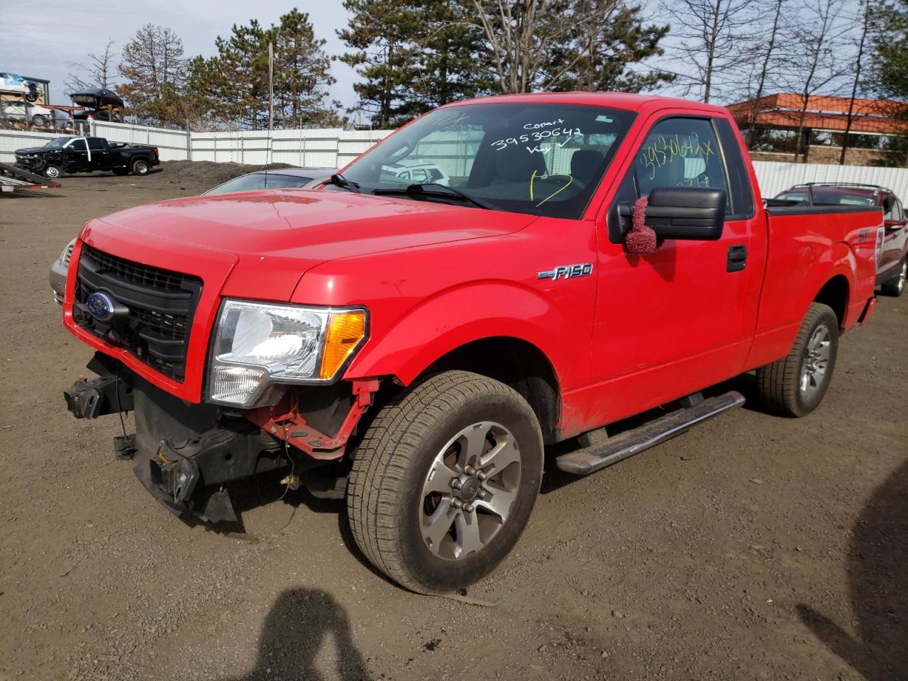 Photo 2 from auction – 2014 FORD F150 with VIN 1FTMF1CM9EFB74738