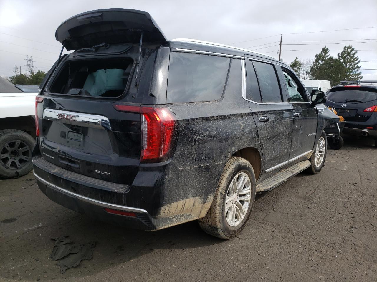 Photo 4 from auction – 2021 GMC YUKON SLT with VIN 1GKS2BKD2MR188329