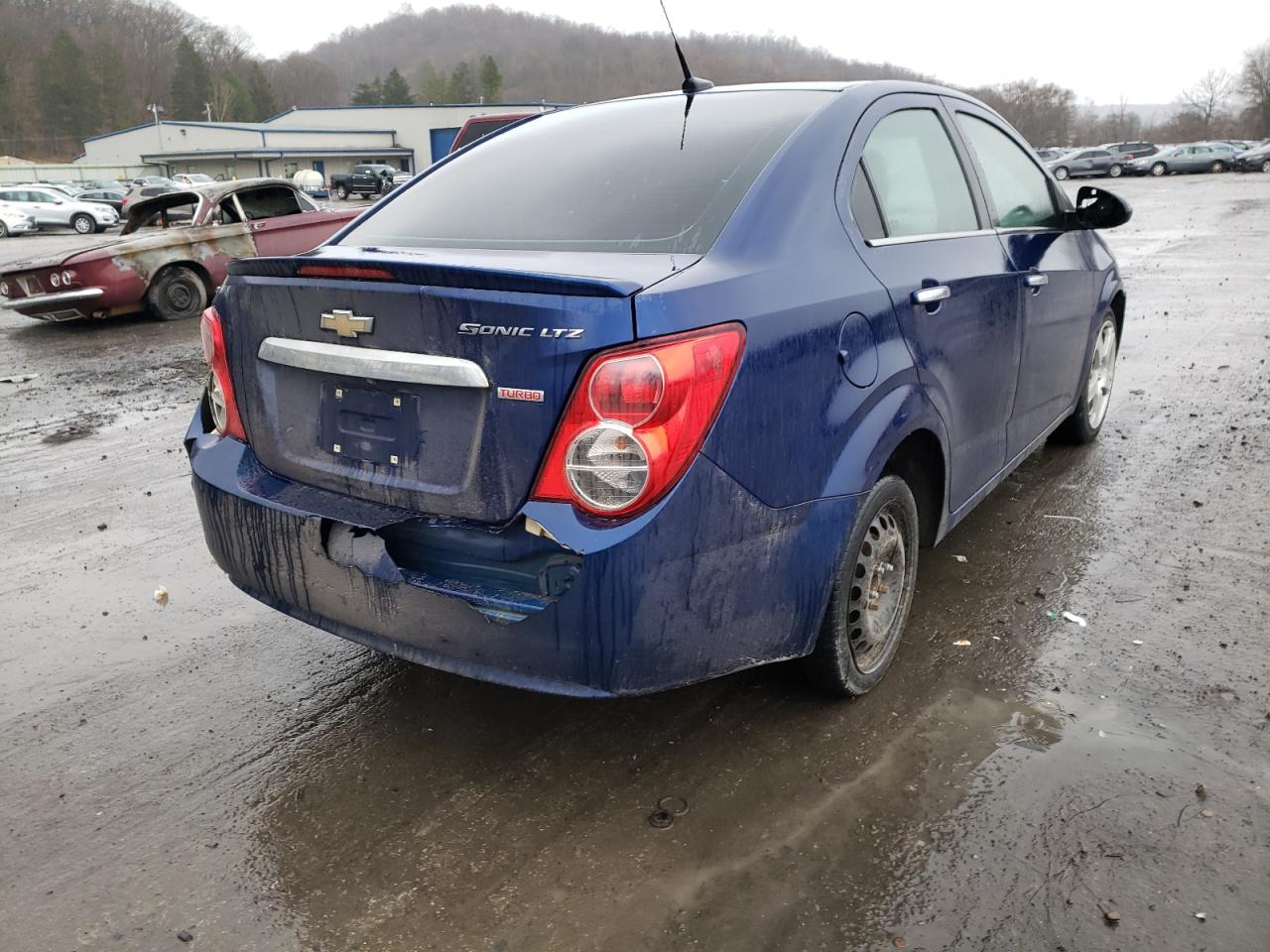 Photo 4 from auction – 2014 CHEVROLET SONIC LTZ with VIN 1G1JE5SB1E4229197