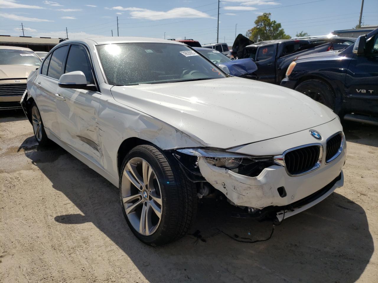 BMW 330 I 2017 with VIN WBA8B9C56HK884855 - Photo from auction