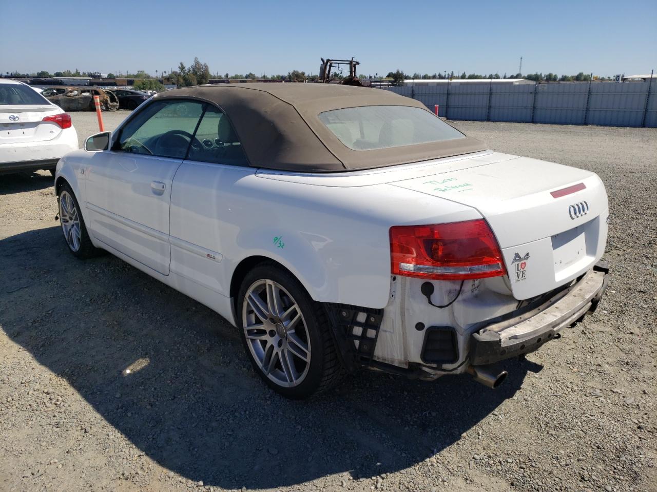 Photo 3 from auction – 2009 AUDI A4 2.0T CA with VIN WAUDF48H69K007776