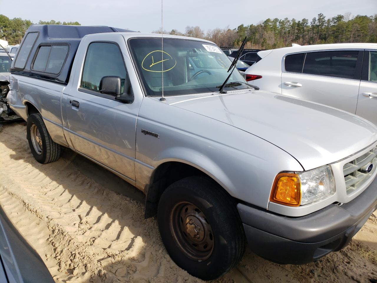 FORD RANGER 2003 with VIN 1FTYR10D53TA07448 - Photo from auction