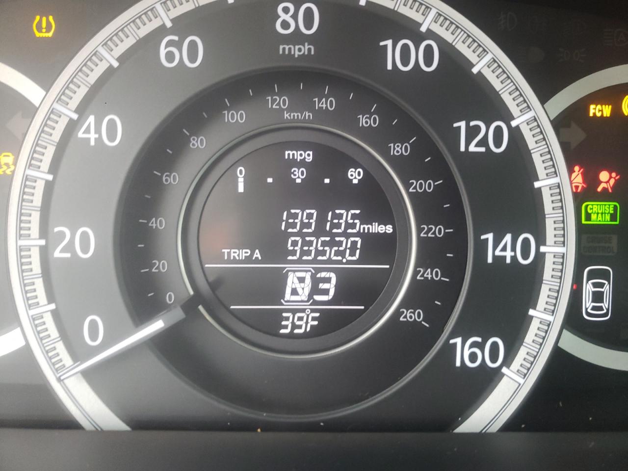 Photo 8 from auction – 2013 HONDA ACCORD with VIN 1HGCR3F84DA008959