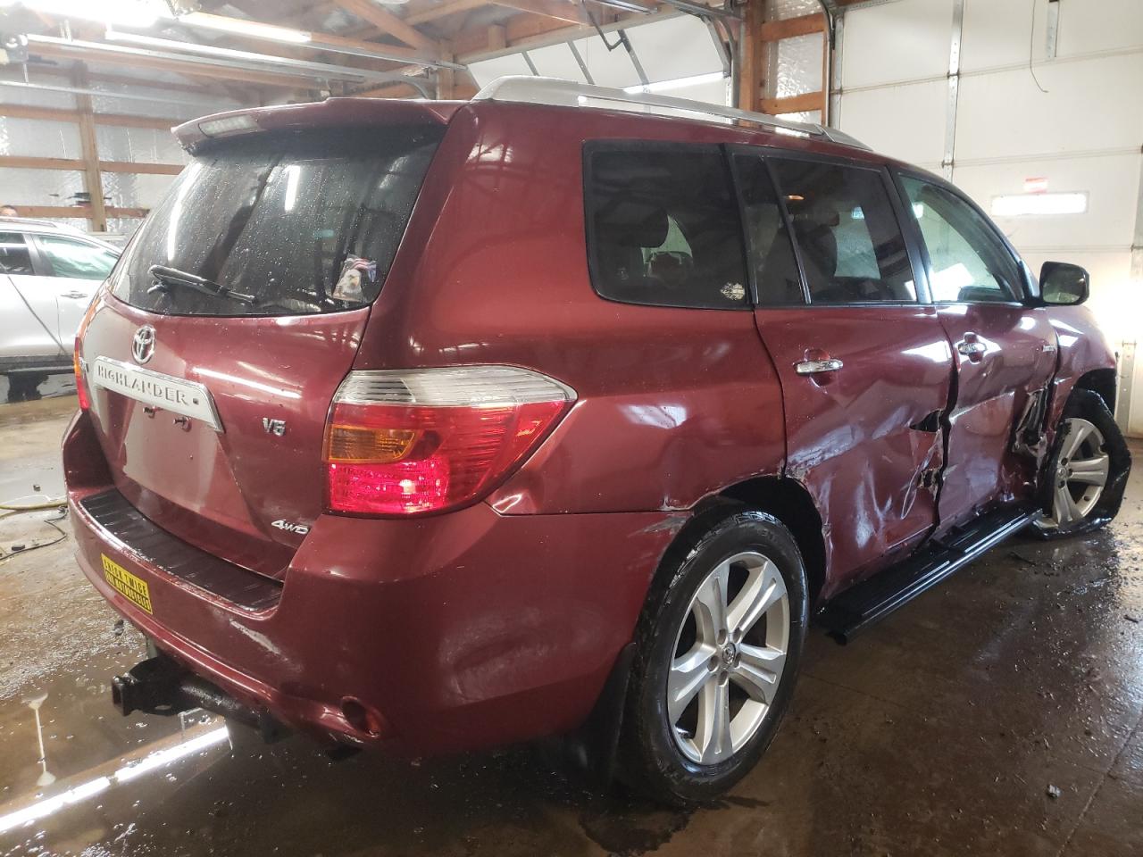 Photo 4 from auction – 2008 TOYOTA HIGHLANDER with VIN JTEES42A482042132