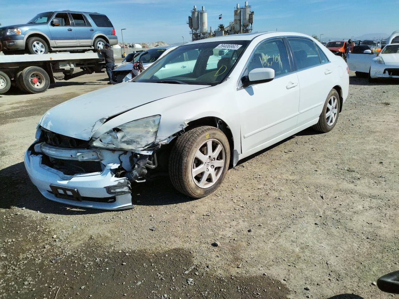 Photo 2 from auction – 2005 HONDA ACCORD EX with VIN 1HGCM66825A033019