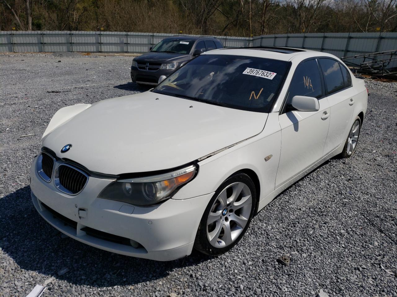 Photo 2 from auction – 2007 BMW 550 I with VIN WBANB53567CP06464