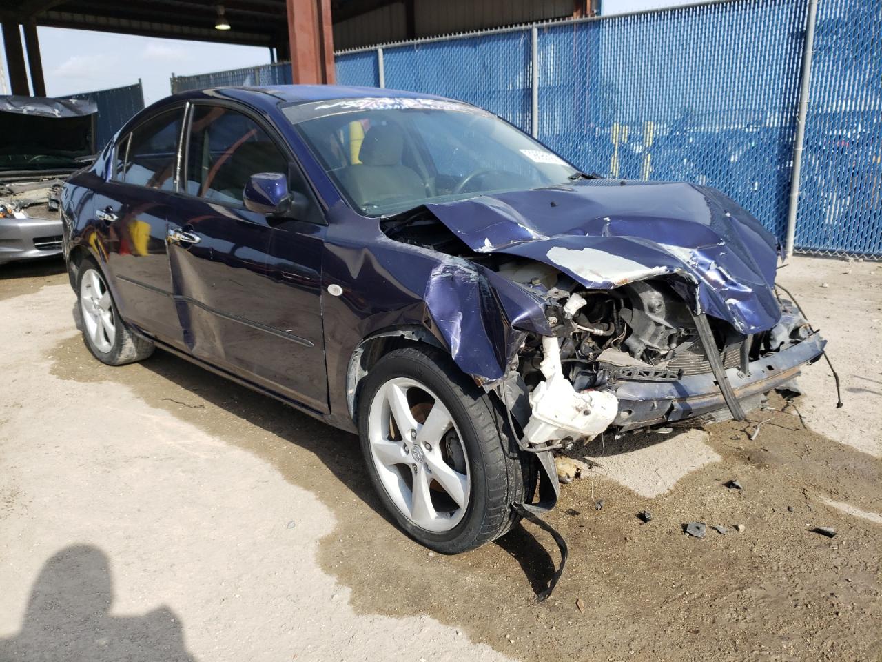 MAZDA 3 I 2005 with VIN JM1BK12F551330339 - Photo from auction