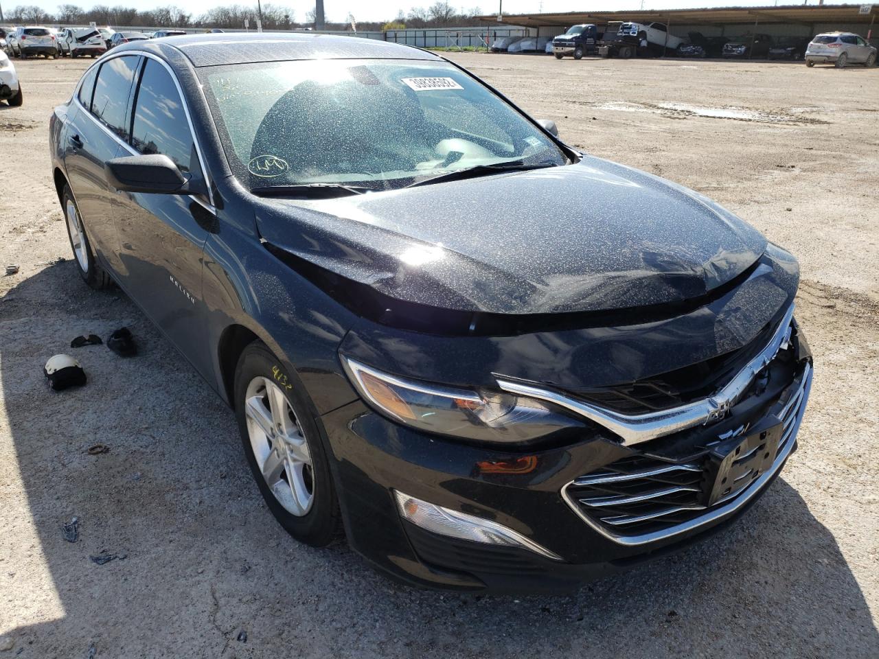 CHEVROLET MALIBU LS 2021 with VIN 1G1ZB5ST5MF034002 - Photo from auction