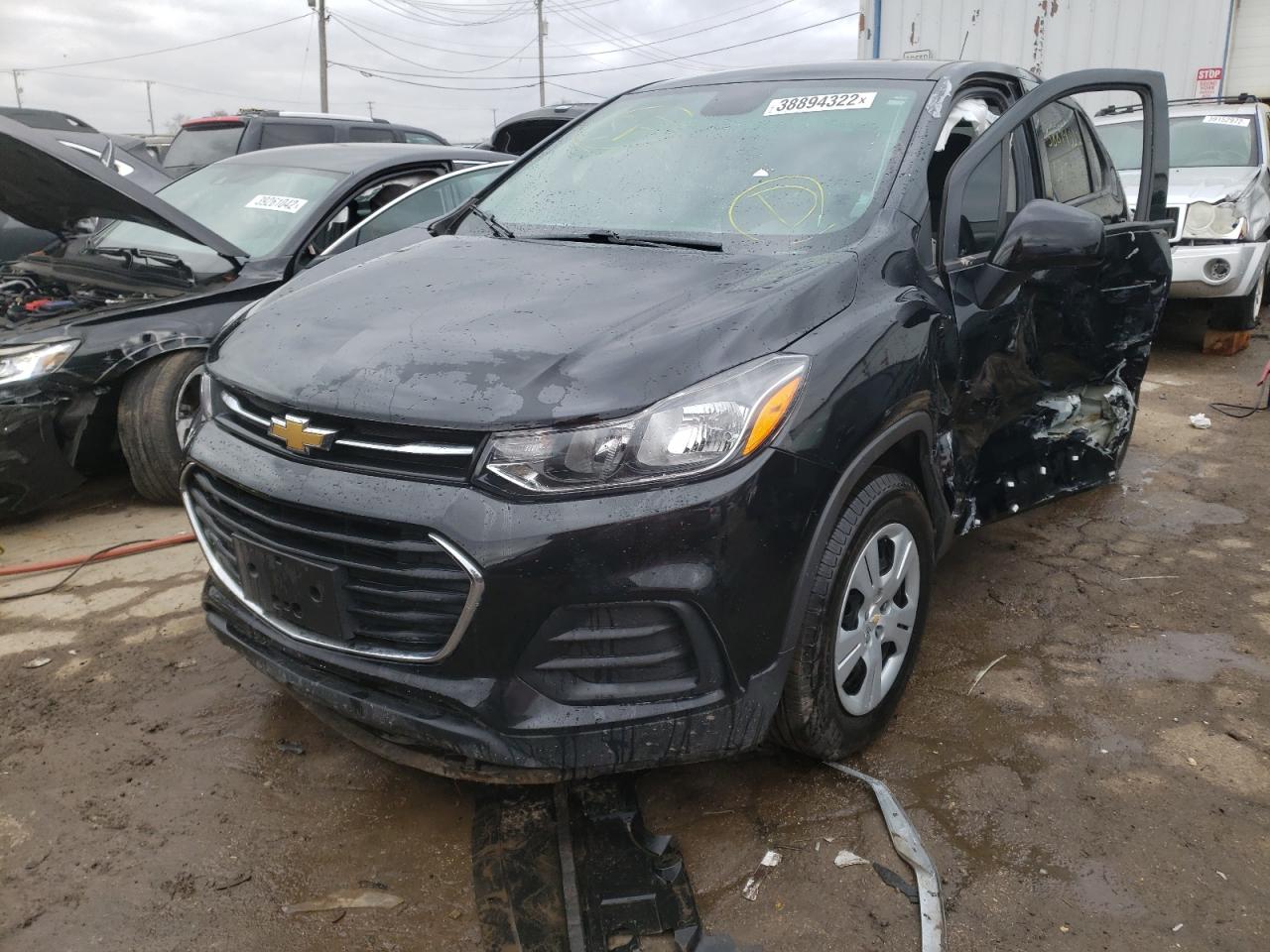 Photo 2 from auction – 2018 CHEVROLET TRAX LS with VIN 3GNCJKSB1JL209909