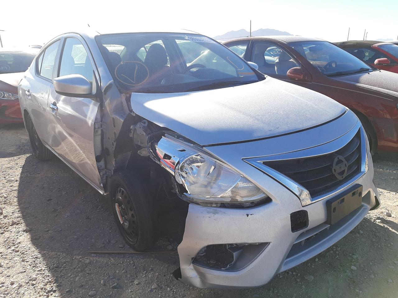 NISSAN VERSA S 2016 with VIN 3N1CN7AP2GL841711 - Photo from auction