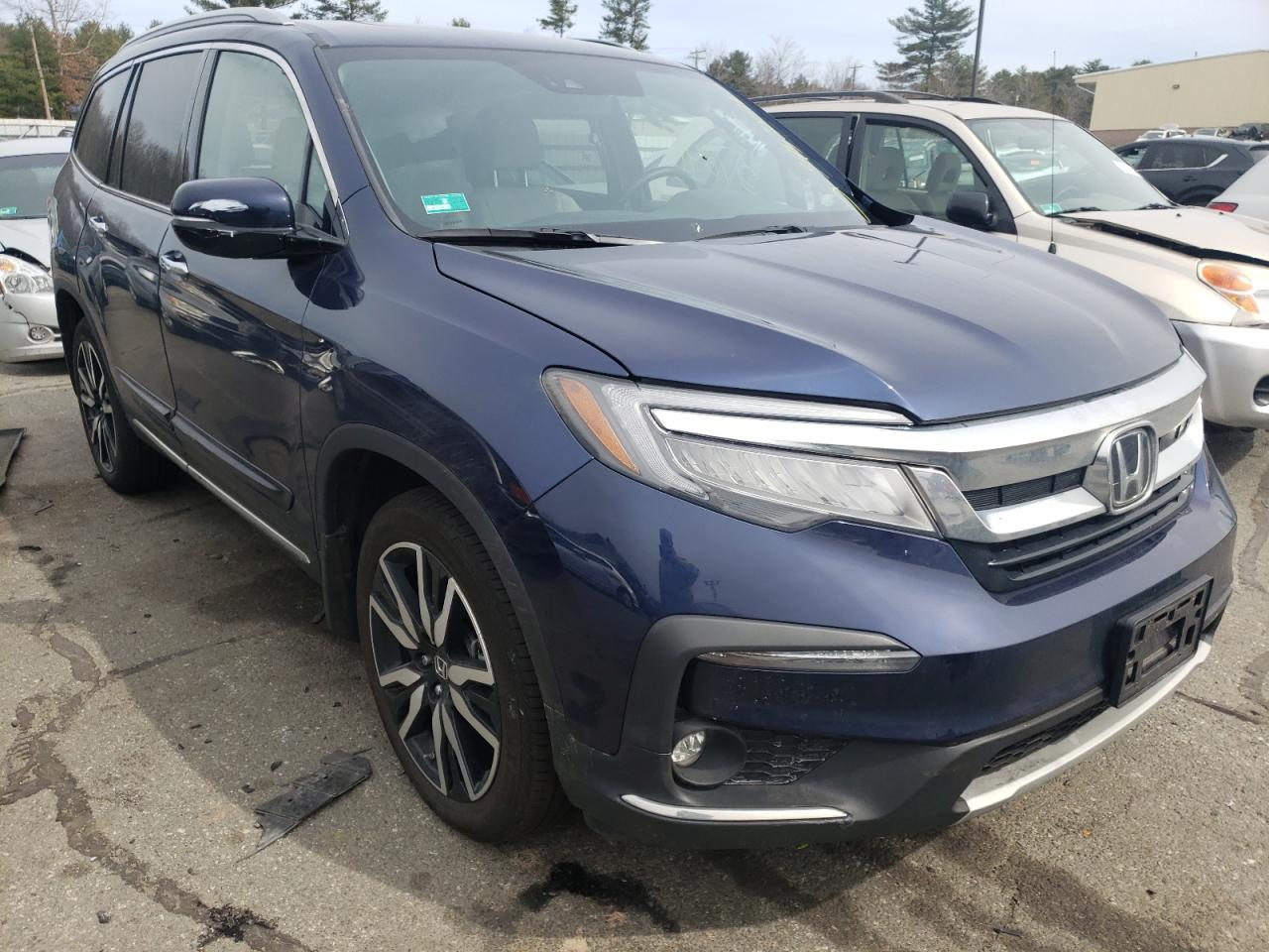 HONDA PILOT ELIT 2020 with VIN 5FNYF6H0XLB052959 - Photo from auction