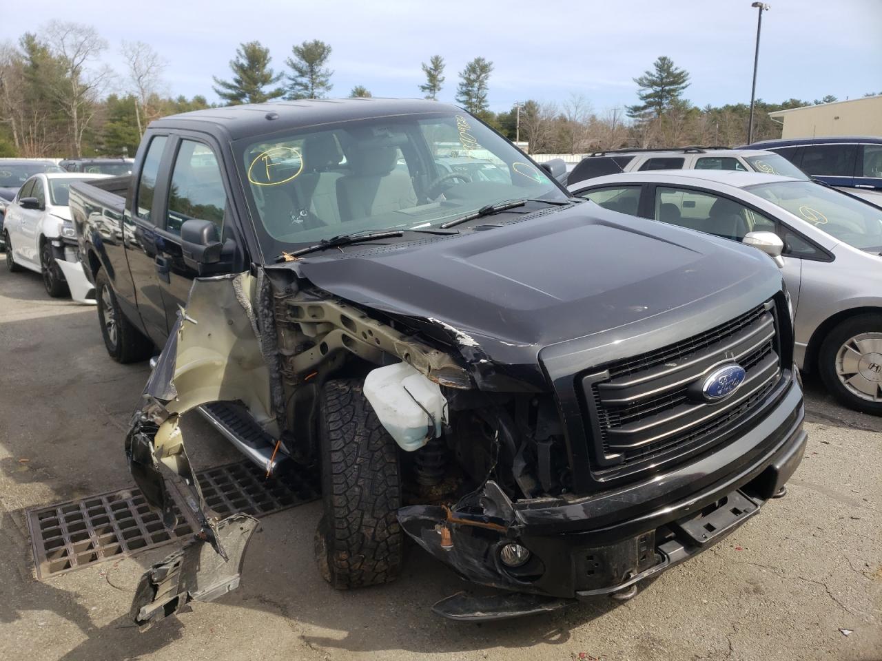 FORD F150 SUPER 2014 z numerem VIN 1FTFX1EF0EKF85733 - Zdjęcie z aukcji