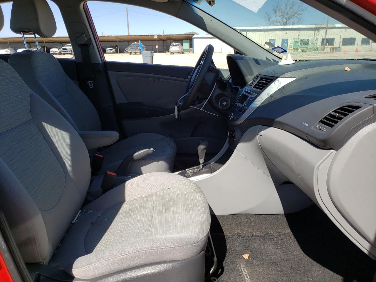 Photo 5 from auction – 2016 HYUNDAI ACCENT SE with VIN KMHCT4AE7GU026437