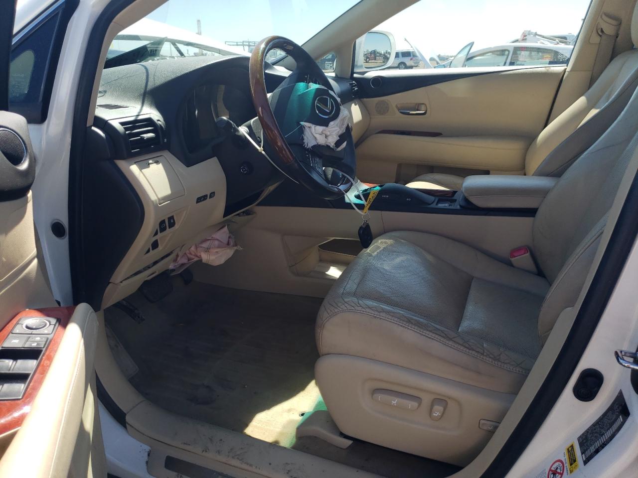 Photo 9 from auction – 2010 LEXUS RX 350 with VIN JTJZK1BA1A2405669