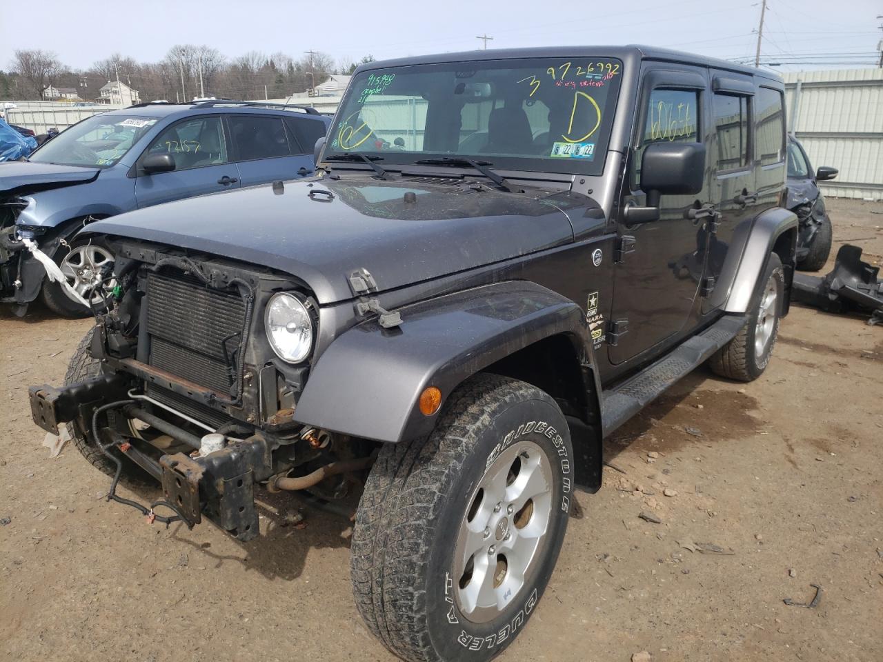 Photo 2 from auction – 2014 JEEP WRANGLER U with VIN 1C4BJWEG6EL233899