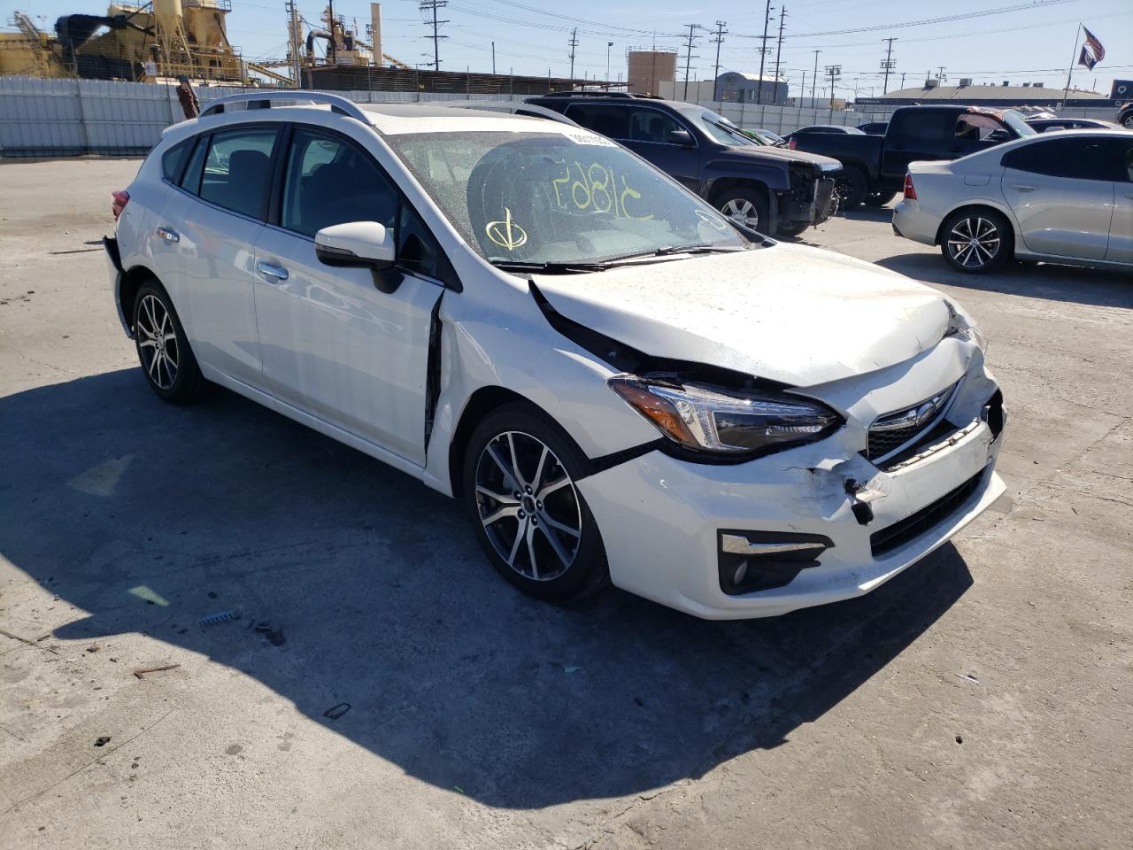 SUBARU IMPREZA LI 2018 with VIN 4S3GTAU62J3720118 - Photo from auction