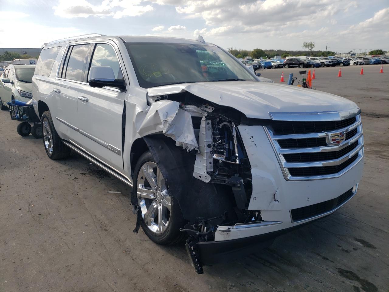 CADILLAC ESCALADE E 2020 with VIN 1GYS4JKJ9LR169632 - Photo from auction