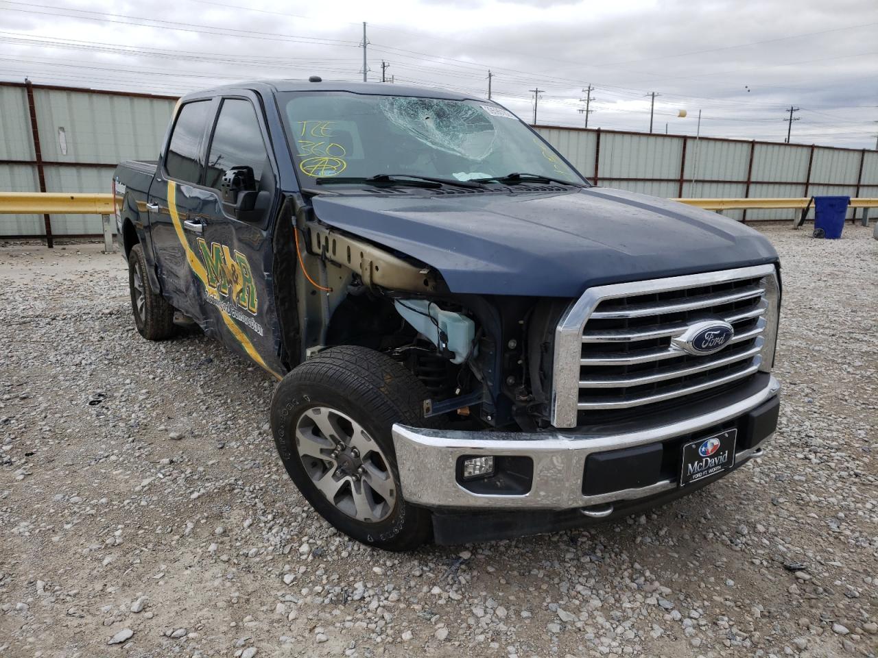 Photo 1 from auction – 2017 FORD F150 SUPER with VIN 1FTEW1EG4HKC69926