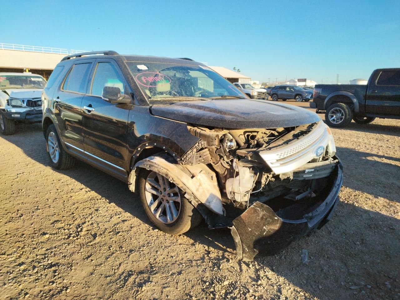 FORD EXPLORER X 2013 with VIN 1FM5K7D83DGC02655 - Photo from auction