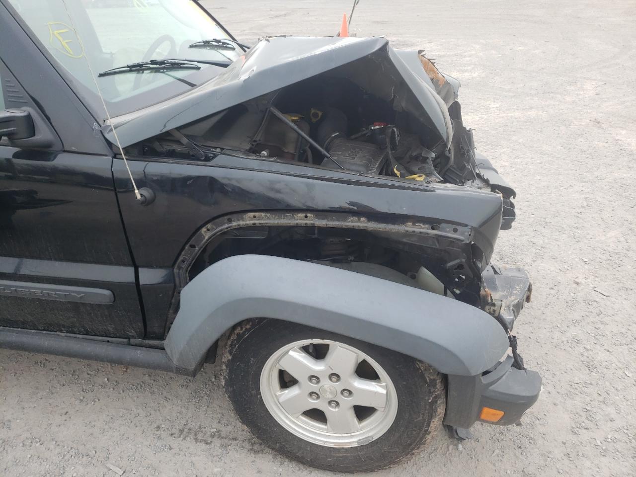 Photo 9 from auction – 2007 JEEP LIBERTY SP with VIN 1J4GL48K87W531516
